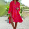 Zita | Rochie de vară elegantă | Roșu