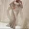Elegáns hosszú ujjú Sequin Mermaid ruha nőknek | Őszi Maxi