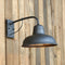 Aisle Fer Sconce - Lumière de grange vintage antique - Noir Applique industrielle