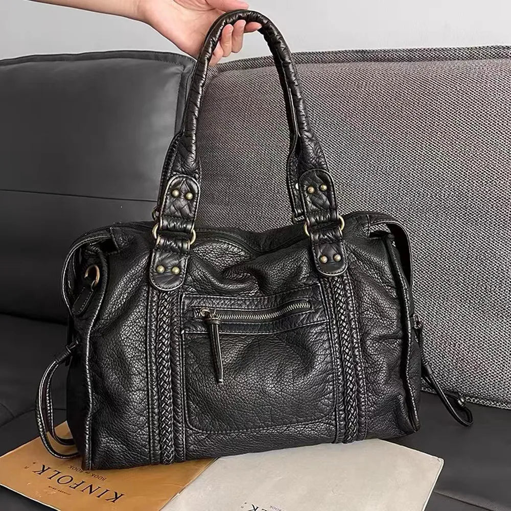 Sac à main femme cuir véritable élégant et durable Isabelle mode