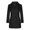 Női trench coat gombokkal - Őszi kabát gallérral