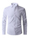 Chemise semi-formelle pour hommes, idéale pour l'automne et toutes les occasions