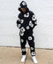 ModaDenim - Tracksuit Viral Floral unisexe avec imprimés iconiques