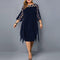 Bonita | Robe Midi Fluide et Légère pour l'Automne
