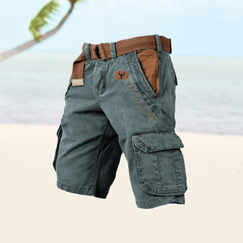 Short cargo polyvalent pour homme - iman