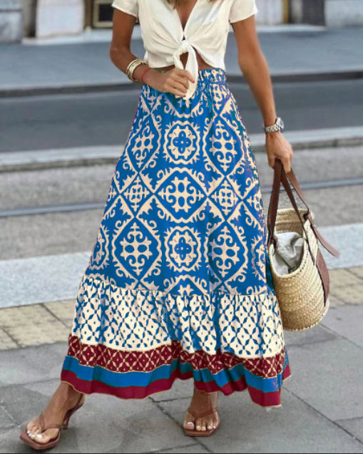 Aldara | Élégante jupe d'été Boho pour femmes