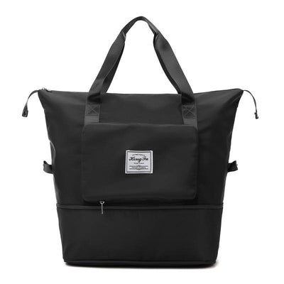 Sac à dos noir élégant avec poche avant zippée, poignées robustes, design moderne. Idéal pour le voyage, l'école, le travail. Accessoire tendance.