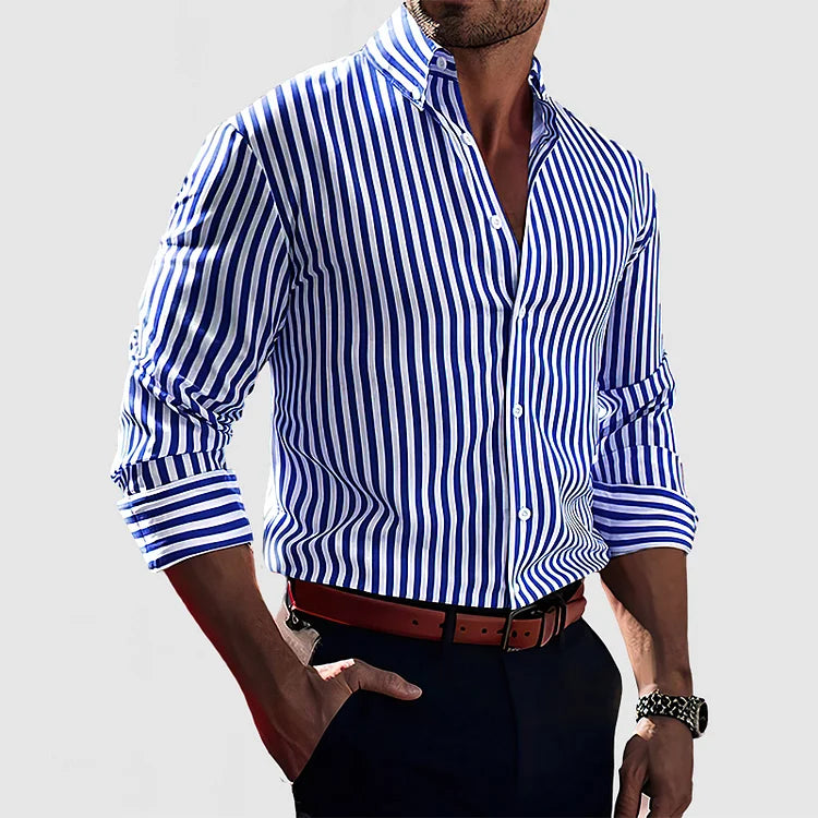 Chemise en coton rayé - Timothy