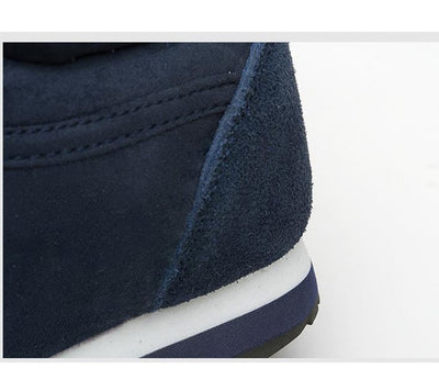 Chaussures d'hiver chaudes et décontractées pour hommes - Baskets hautes avec doublure en fourrure
