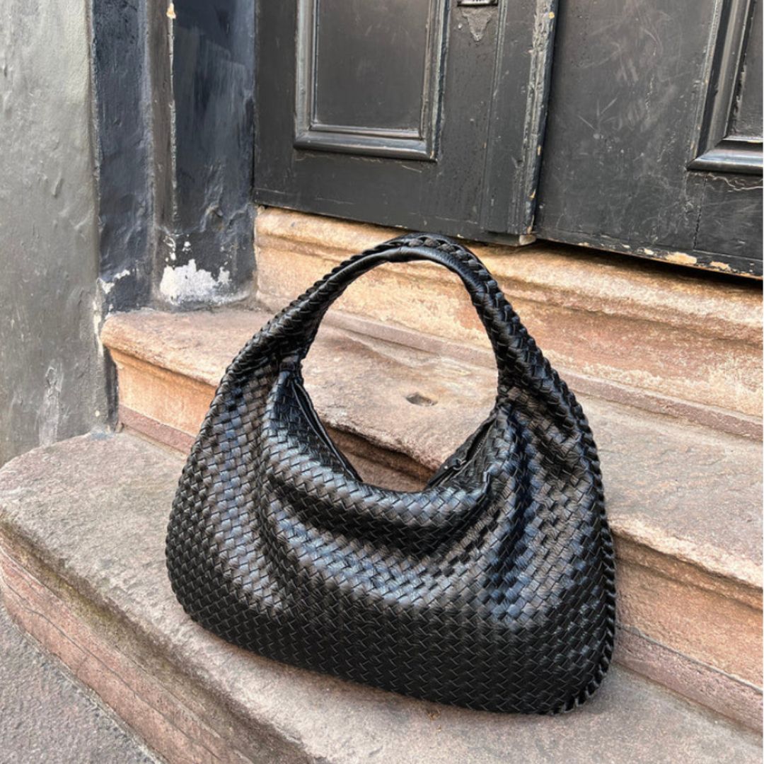 Grand sac de luxe tressé
