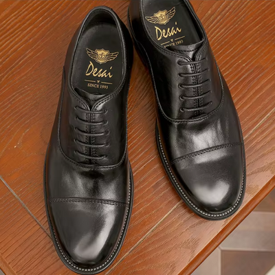 Mocasines de hombre de ante con suela de goma - Elegantes detalles de costura
