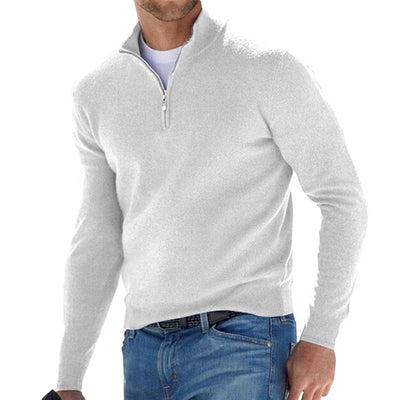 Pull-over zippé confortable pour hommes | Parfait pour toutes les saisons