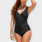 Vittoria maillot croisé femme col V profond plissé style bohème raffiné
