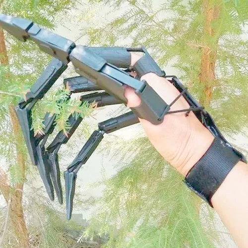 CreepaClaw - Extension de doigt mobile en 3D - accessoire de main de cosplay à griffe mobile pour Halloween