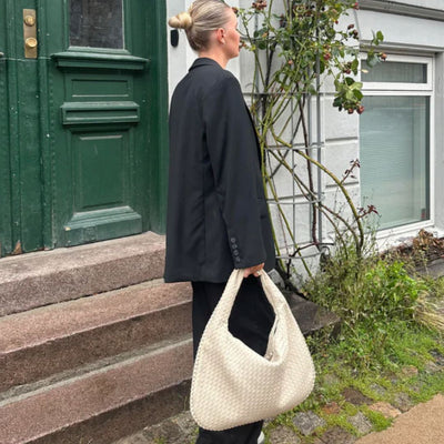Grand sac de luxe tressé