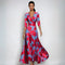 FrenchEmily | Vestido cruzado floral elegante de otoño