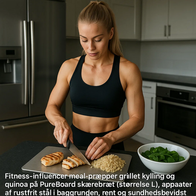 PureBoard | Wolna od BPA tytanowa deska do krojenia zapewniająca zdrowe gotowanie