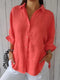 Naomi - Top casual de lino para mujer