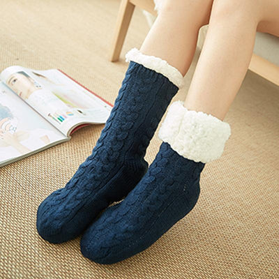 Chaussettes d'hiver chaudes - Pour des soirées douillettes à la maison