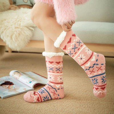 Chaussettes d'hiver chaudes - Pour des soirées douillettes à la maison