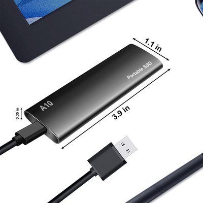 DriveBox | Kompaktowa pamięć masowa USB-C o pojemności 4 TB do pracy i podróży