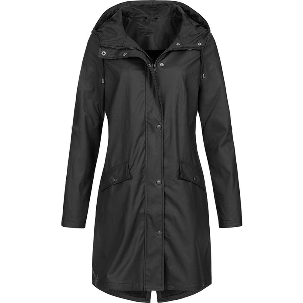 Imperméable long imperméable pour femme