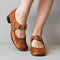 Chaussures orthopédiques vintage à bout rond - Opal