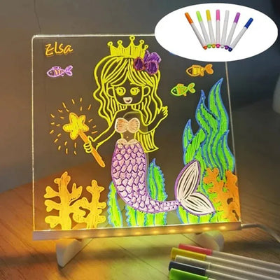 Bloc-notes LED avec couleurs