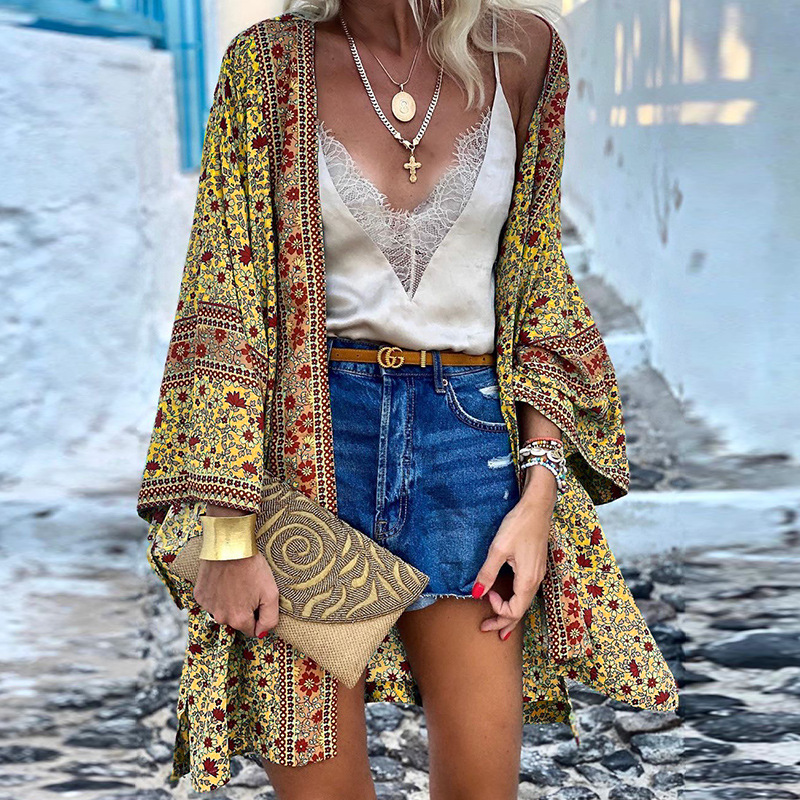 Pauline Laurent | Cardigan Boho élégant