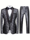 Ensemble de costume 3 pièces pour hommes