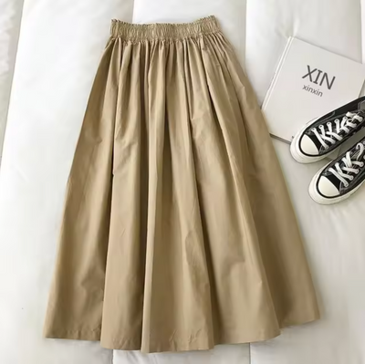 ANYA | Jupe large à taille haute