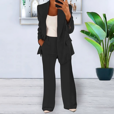 Vanessa | Blazer femme | Ensemble blazer confortable et chic | Tenue décontractée et habillée