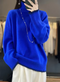 Nadine - Suéter de cuello alto moda holgado invierno