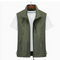 Gilet sans manches pour hommes en plein air | Fermeture éclair