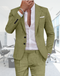 Blazer élégant pour hommes avec fermeture à deux boutons