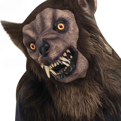 Lupinox Mask | Tête de loup en latex, lumineux et idéal pour Halloween