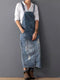 SEVERINE | Vestido trench de denim con abertura - Atemporal y resistente