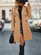 Trench-coat chic pour femmes avec double rangée de boutons