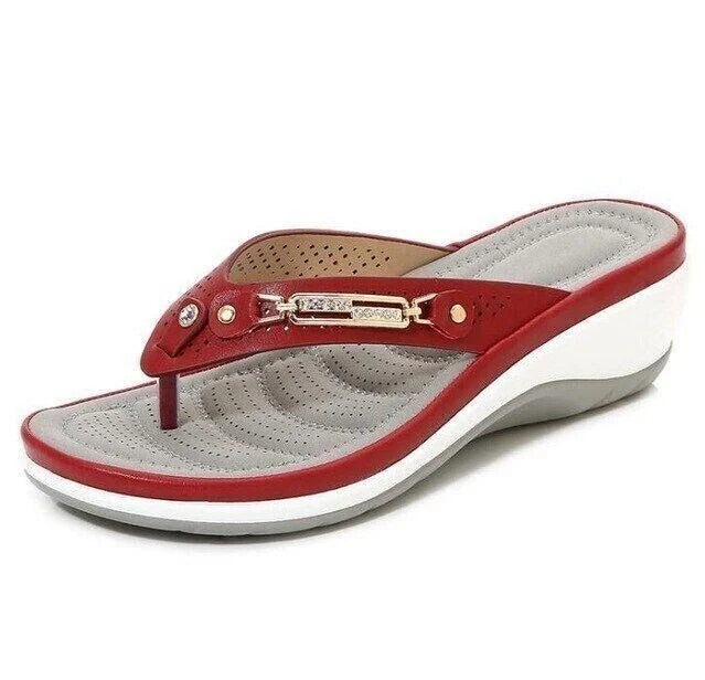 Alice Leroy | Tongs rembourrées souples
