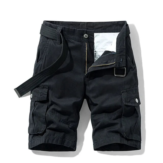 Short cargo à poches pour hommes