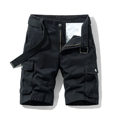 Short cargo à poches pour hommes