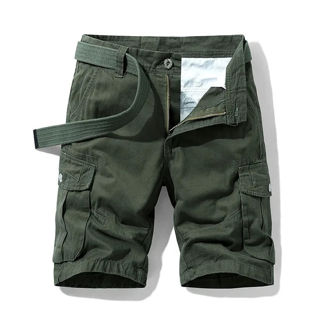 Short cargo à poches pour hommes