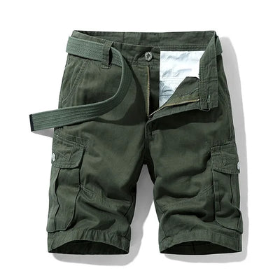 Short cargo à poches pour hommes