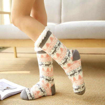 Chaussettes d'hiver chaudes - Pour des soirées douillettes à la maison