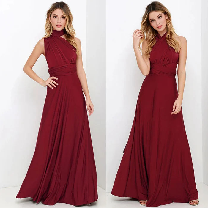 Élégante robe portefeuille avec élastique - Zara