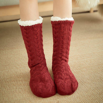 Chaussettes d'hiver chaudes - Pour des soirées douillettes à la maison