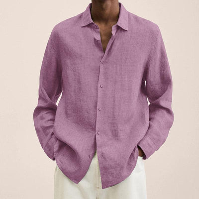 Chemise élégante en lin pour homme - Albert