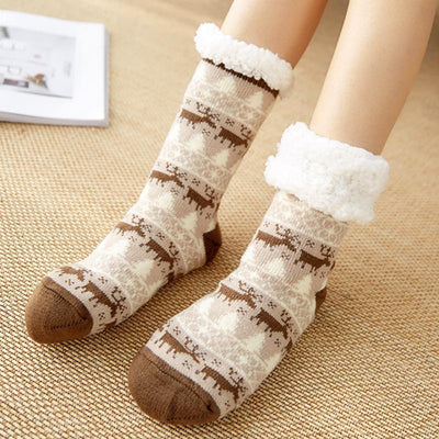 Chaussettes d'hiver chaudes - Pour des soirées douillettes à la maison