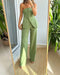 Marisela - Ensemble haut et pantalon sans bretelles