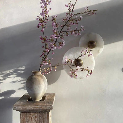 CliffGlow sort moderne væglampe - Moderne væglampe i metal